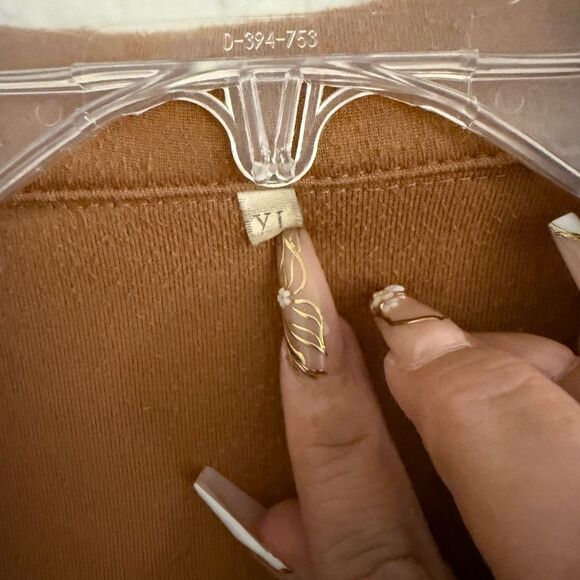 Women's Tan Jacket - Picture 6 of 8